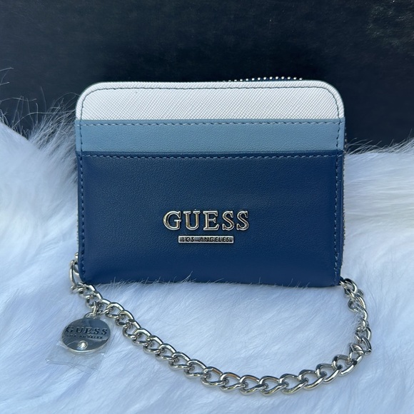New GUESS Women’s Blue Wallet - Picture 4 of 8